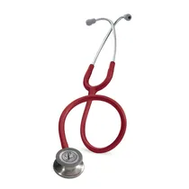 Estetoscópio Littmann 5627 Classic III - Vermelho/Prata