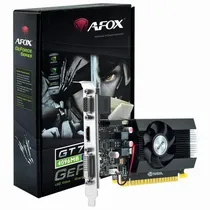 Placa de Video Afox 4GB Nvidia Geforce GT710 GDDR3 AF710-4096D3L7-V1 64BITS 954MHZ HDMI, DVI, VGA(D-Sub)