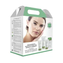 Set de Tratamiento Estético Exel para Piel Grasa 5 Piezas
