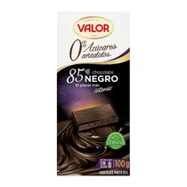 Chocolate Valor 0% Azucares 85% Cacao 100GR  Chocolate V...