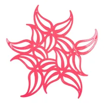 Suporte para Panela Acrílico Rosa Escuro
