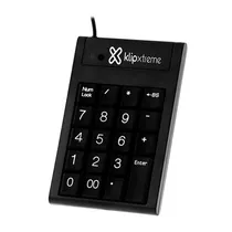Mini Teclado Klip KNP-100 Numérico Abacus - Preto
