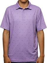 Outlet Camisa Polo Walter Hagen MGA11497 Roxo - Masculina