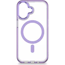 Capa GEAR4 para iPhone 16 Crystal Palace - Roxo Transparente