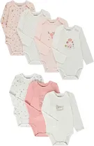Body para Bebê Orchestra HB0127-Ecr - Feminino (7 Unidades)