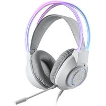 Headset Gaming Redragon Scream H231W-RGB com USB/ 3.5 MM para PC/ PS5/ Xbox One/ Nintendo Switch - Branco