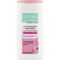 Creme Limpador Clinians Hydra Plus Latte Detergente Idratante Attiva Antistress Pelli Secche O Sensibili - 200ML