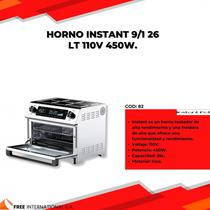 Forno Eletrico Instant 9IN1 120/60HZ 26LT Prata