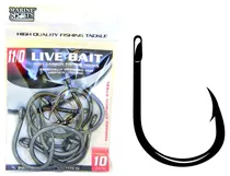 Anzol Marine Sports Live Bait 11/0 com 10 Pçs