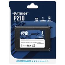 SSD Patriot P210, 1TB, 2.5", SATA 3, Leitura 520MB/s, Gravacao 430MB/s, P210S1TB25