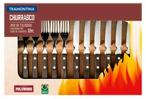 Jogo de Talheres para Churrasco Tramontina 21199/909 (12 Peças)