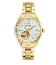 Bulova Reloj 97L172 Gold
