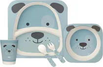 Kit Refeição Em Bambu Cachorro Buba - 16226