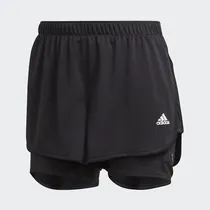 Short Deportivo Femenino Adidas Marathon 20 Two-In-One