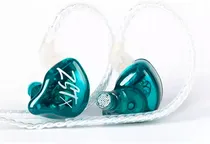 KZ ZST X Fone In-Ear Sem Microfone – Ciano