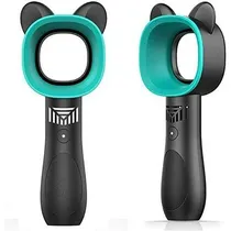 N12 Mini Ventilador Portatil Con Orejas - Negro