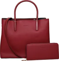 Bolsa Bagco BX012306032A Red - Feminina