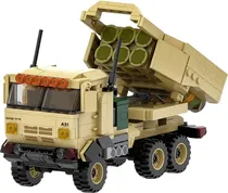 Blocos de Construção Military Equipment M142 Himars Wange - 3511 (443 Peças)