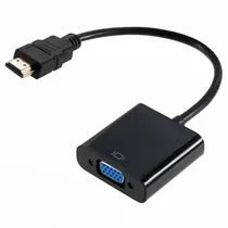 Cabo Adaptador HDMI Macho para VGA Femea