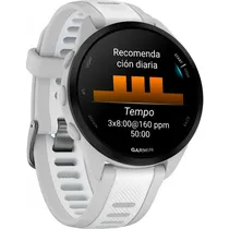 Garmin Reloj Smart Forerunner 165 Music 43MM 010-02863-31 M.Gray/Whitest