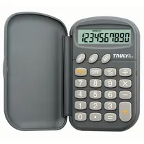 Calculadora Truly 319A-8 - 8 Dígitos - Cinza