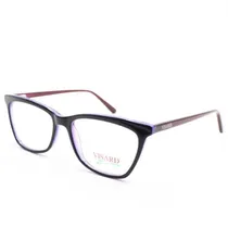 Óculos de Grau Feminino Visard CO5865 54-17-140 Col.06 - Roxo $