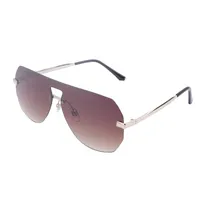 Óculos de Sol Feminino Daniel Klein DK4308P C2 - Marrom e Dourado