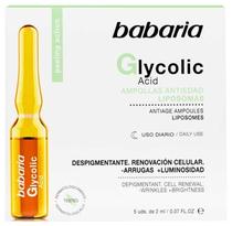 Ampolas Babaria Glycolic Acid Anti-Age (5 Unidades - 2ML)