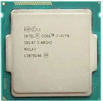 Processador OEM Intel 1150 i7 4770 3.40HZ s/CX s/fan s/G