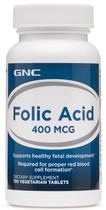 GNC Folic Acid 400 MCG (100 Capsulas)