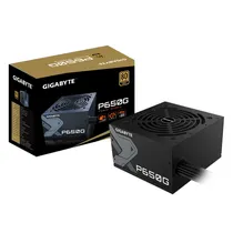 Fonte Gigabyte P650G ATX 650W 80 Plus Gold PFC Ativo - Preto