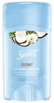 Desodorante Secret Coconut 5X Fresh Defense - 45G