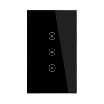 Interruptor Smart Homie HSS03TR Zibbee C3 Negro