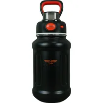 Garrafa Térmica Morgan Arvin com Canudo - Preto 600ML