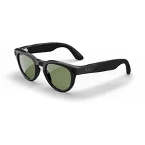 Oculos Smart Ray-Ban Meta Headliner RW4009 Shiny Black Polar G15 Green