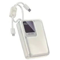 Ecopower Cargador Portatil EP-C883 12000MAH Blanco