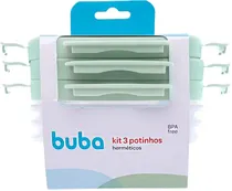 Kit Pote Hermeticos Buba - Verde - 18058