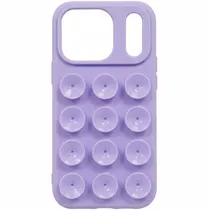 Capa de Silicona Ventosa para iPhone 17 Pro - Lavender