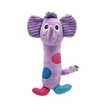 Juguete para Mascotas Pawise 15043 Peluche de Elefante 18 CM Lila
