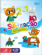 Folheto de Aprendizagem Tilibra Subtração Matemática - 16 Folhas