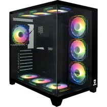Gabinete Gamer Satellite K898 10 Coolers Argb - Preto