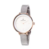 Relógio Analógico Feminino Daniel Klein Fiord DK11960-3 - Prata/Rosa Ouro