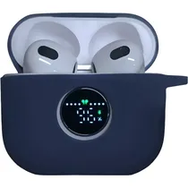 Ecopower Auricular BT EP-H158 Digital Blanco/Estuche Azul Claro