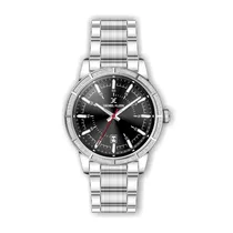 Relógio Analógico Masculino Daniel Klein Premium DK.1.12502-1 - Prata e Preto