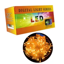 Luzes Pisca Pisca Natalina 300LED 26M Amarelo 110V