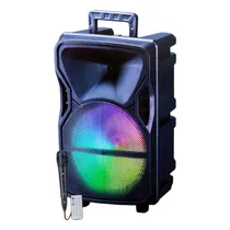 Speaker Party Kandexs YE-1209 - 12" - BLT - Aux - Mic c/ Fio  Speaker Par...