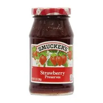 Geléia Smuckers de Morango com Pedaços Da Fruta 340G