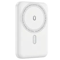 Carregador Inalámbrico Wiwu Magnético SC10000WHT 10000MAH - White