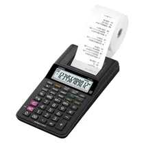 Calculadora Casio com Mini Impressora HR-8RC-BK-DC 12 Dígitos