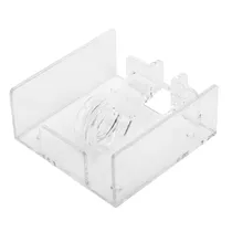 Porta-Guardanapo de Acrílico Transparente com Suporte